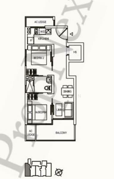 Robinson Suites, 50 Robinson Road, 2 Bedrooms, 603 sqft, Condominium For Rent, by Jon Tan, 25441407 - PropertyGuru.com.sg