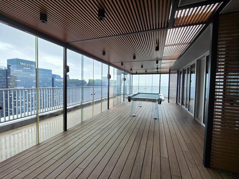 V ON SHENTON PENTHOUSE 7255SQFT ADDITIONAL INDOOR SPACE WITH ROOFTOP COVER AND DECKING ERECTED