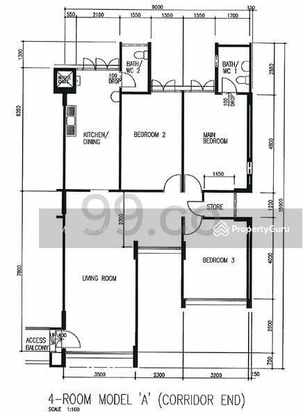 For Rent 325 Bukit Batok Street 33