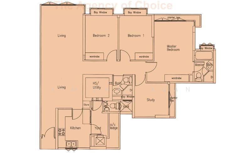 Bishan Loft, 33 Bishan Street 11, Ang Mo Kio / Bishan / Thomson, 4 Bedrooms, 1,399 sqft, Condominium For Rent, by Lim Zhao Xuan, 25442208 - PropertyGuru.com.sg