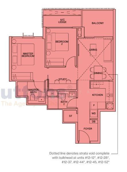 KI Residences At Brookvale, 12 Brookvale Drive, Clementi Park / Upper Bukit Timah, 2 Bedrooms, 743 sqft, Condominium For Rent, by Adrian Yap 葉启祥, 25444990 - PropertyGuru.com.sg