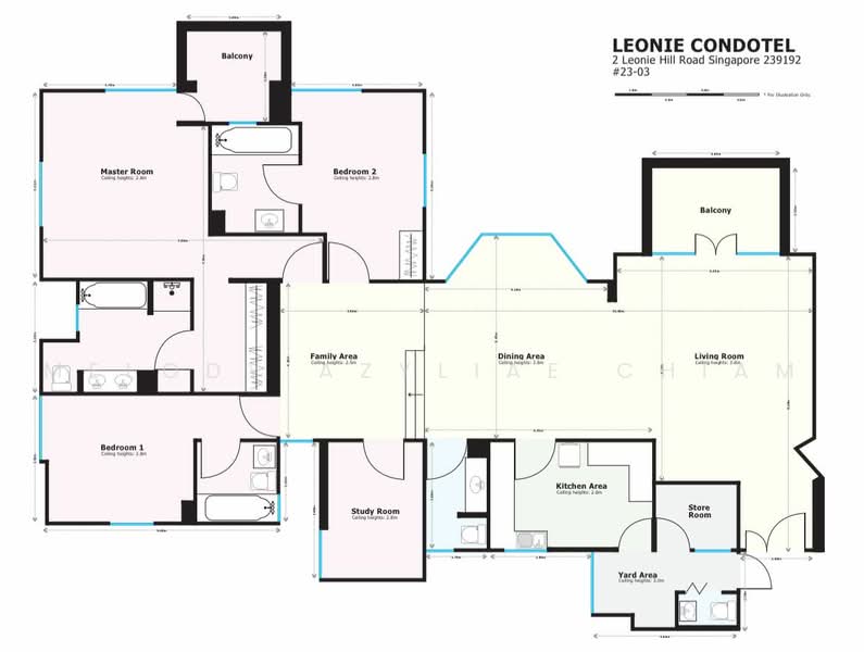 Leonie Condotel, 2 Leonie Hill Road, 4 Bedrooms, 2,568 sqft, Condominium For Rent, by Melody Azyliae Chiam, 25448305 - PropertyGuru.com.sg