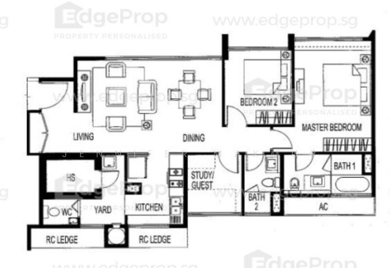 Belmond Green, 15C Balmoral Road, 3 Bedrooms, 1,076 sqft, Condominium For Sale, by Jennifer Makmur, 25448381 - PropertyGuru.com.sg