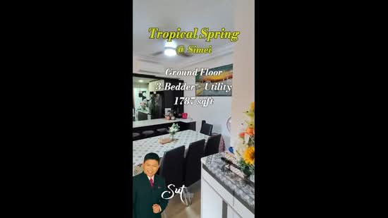 Tropical Spring, 29 Simei Street 4, Pasir Ris / Tampines, 3 Bedrooms, 1,787 sqft, Condominium For Sale, by Sut M S, 25448916 - PropertyGuru.com.sg