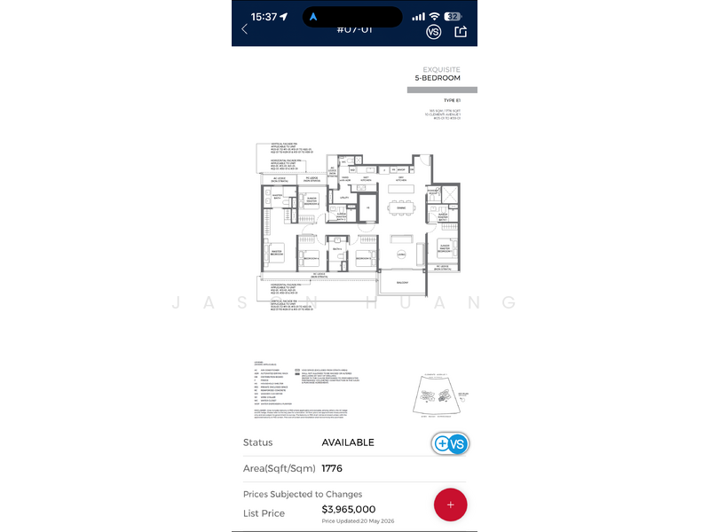 ELTA, 12 Clementi Avenue 1, Buona Vista / West Coast / Clementi New Town, 5 Bedrooms, 1,776 sqft, Condominium For Sale, by Jason Huang, 25451386 - PropertyGuru.com.sg