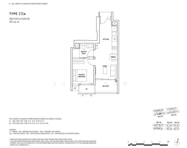 Penrose, 20 Sims Drive, 1 Bedroom, 484 sqft, Condominium For Rent, by Shaun How, 25452170 - PropertyGuru.com.sg