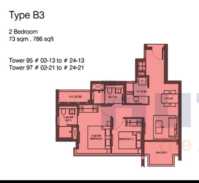 Principal Garden, 95 Prince Charles Crescent, 2 Bedrooms, 786 sqft, Condominium For Rent, by Eugene Ho, 25455415 - PropertyGuru.com.sg