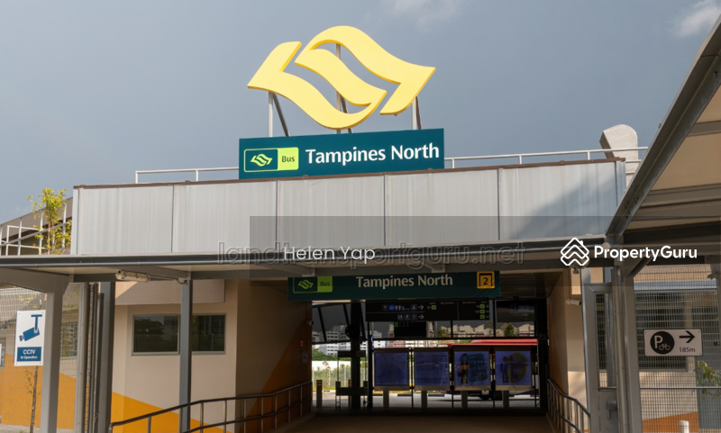 Direct connection to Tampines North MRT (CR6)