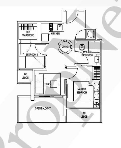 One Dusun Residences, 1 Jalan Dusun, Balestier / Toa Payoh, 2 Bedrooms, 506 sqft, Condominium For Rent, by Katherine Ong, 25457207 - PropertyGuru.com.sg