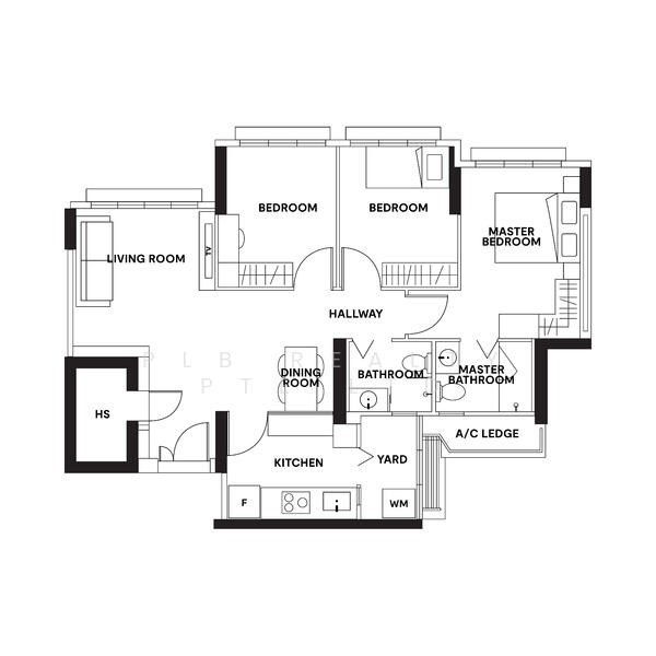 Floor Plan Studio Hdb For Sale 462D Yishun Avenue HDB Flat For - Main Image