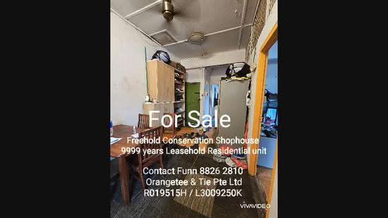 234C Serangoon Road, Farrer Park / Serangoon Rd, 2 Bedrooms, 1,050 sqft, Conservation House For Sale, by Funn Kam, 25459348 - PropertyGuru.com.sg