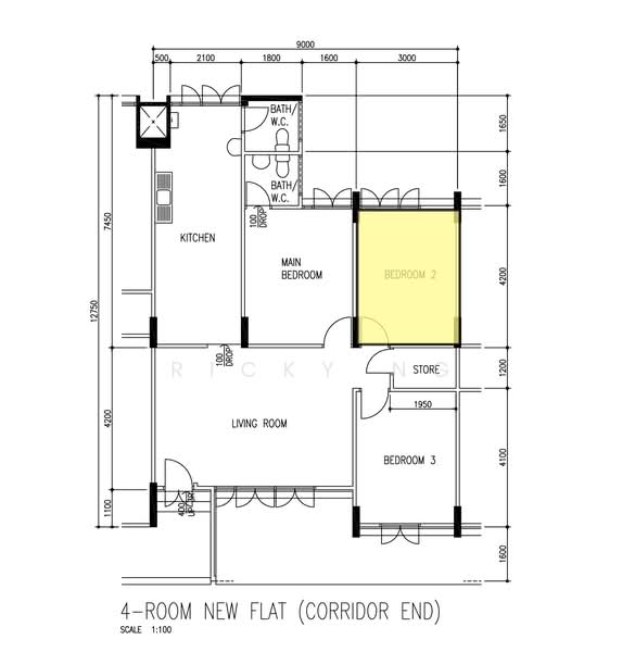 For Rent 142 Yishun Ring Road