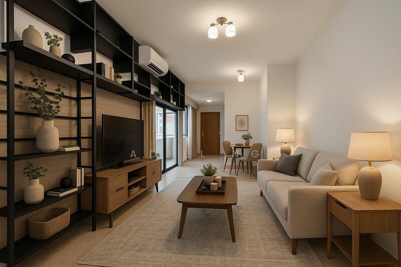 The Greenwich, 7 Seletar Road, 1 Bedroom, 603 sqft, Condominium For Sale, by Adiel Ng, 25460464 - AI image: For visualization purposes - PropertyGuru.com.sg