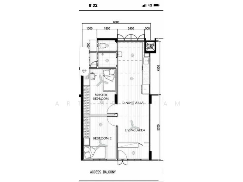 119 Ang Mo Kio Avenue 3, 119 Ang Mo Kio Avenue 3, 2 Bedrooms, 721 sqft, HDB Flat For Rent, by Arthur Thiam, 25460467 - PropertyGuru.com.sg