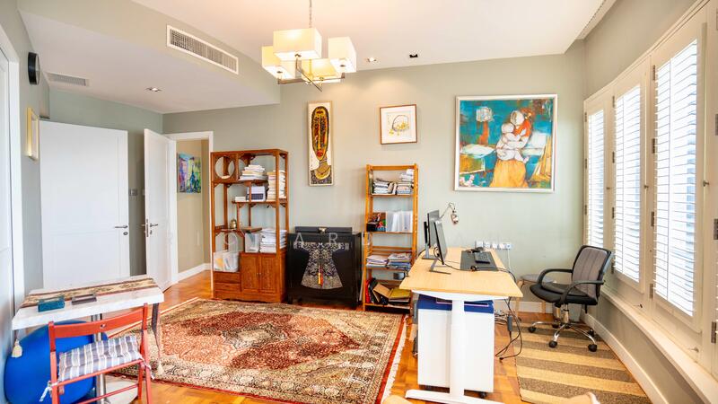 Bedroom configured for study or work-from-home flexibility