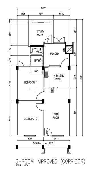 4 Lorong 7 Toa Payoh, 4 Lorong 7 Toa Payoh, 2 Bedrooms, 734 sqft, HDB Flat For Rent, by Kenny Tan, 25465021 - PropertyGuru.com.sg
