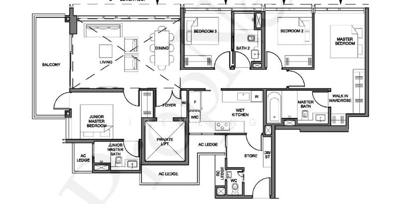 Parc Clematis, 6 Jalan Lempeng, 4 Bedrooms, 1,496 sqft, Condominium For Rent, by Irene Ng, 25467135 - PropertyGuru.com.sg
