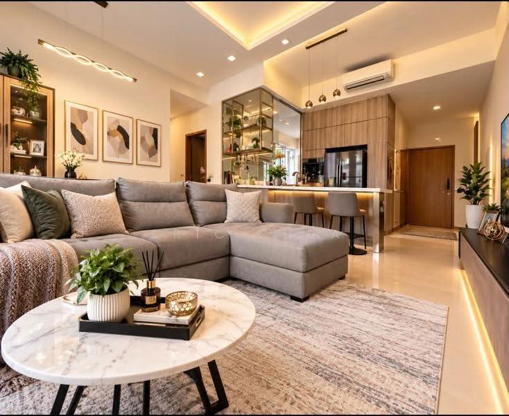 The Greenwich, 11 Seletar Road, Seletar / Yio Chu Kang, 3 Bedrooms, 1,227 sqft, Condominium For Sale, by Eric Chua, 25477248 - Living Room - PropertyGuru.com.sg
