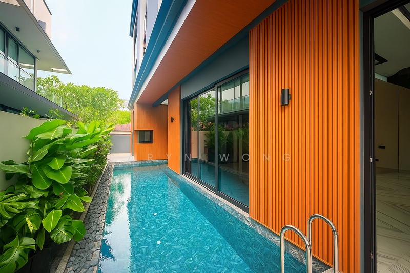 For Sale - ❤️GIANT⚡️10,000sqft Brand-New Semi-D with Pool & Lift. Walk to MRT!