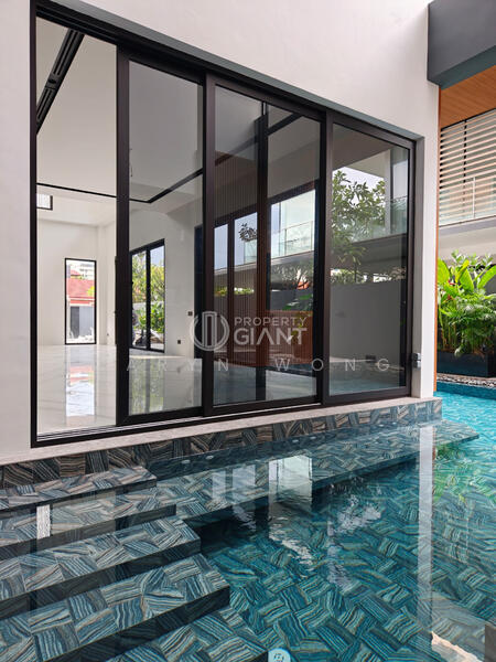 For Sale - ❤️GIANT⚡️10,000sqft Brand-New Semi-D with Pool & Lift. Walk to MRT!