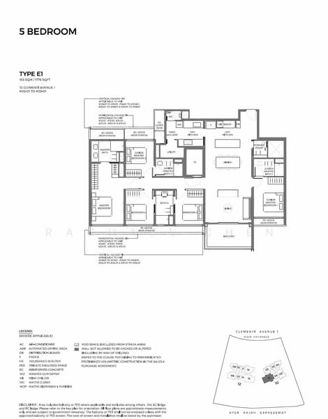 ELTA, 12 Clementi Avenue 1, 5 Bedrooms, 1,776 sqft, Condominium For Sale, by Rachael Chen, 25482642 - PropertyGuru.com.sg