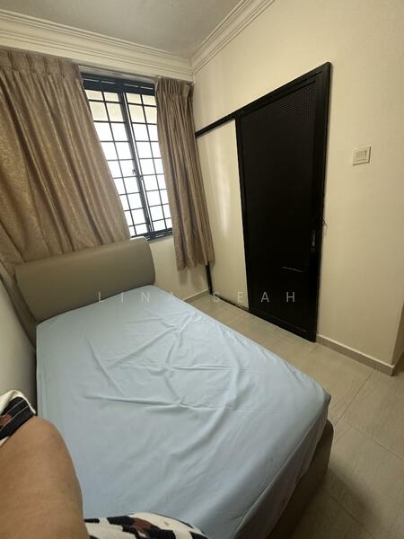 Common Room with adjoining toilet door