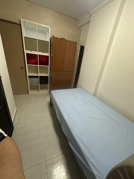 With Wardrobe and book shelf