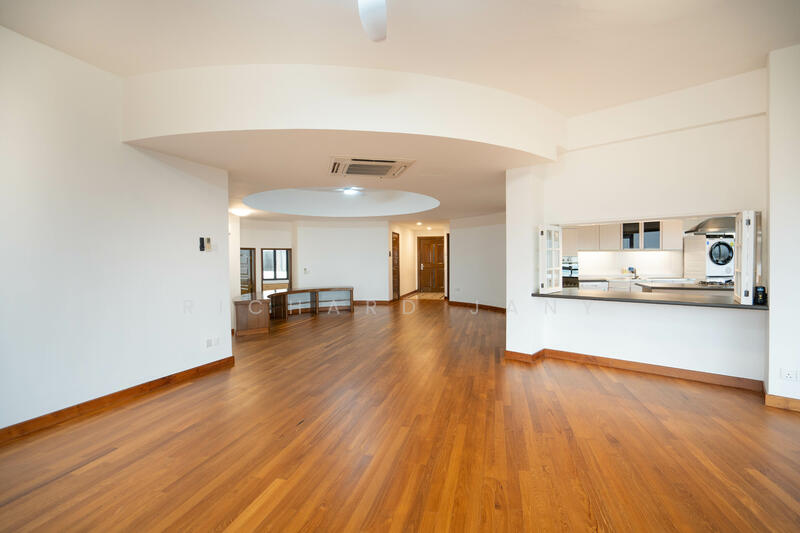Living looking at main door