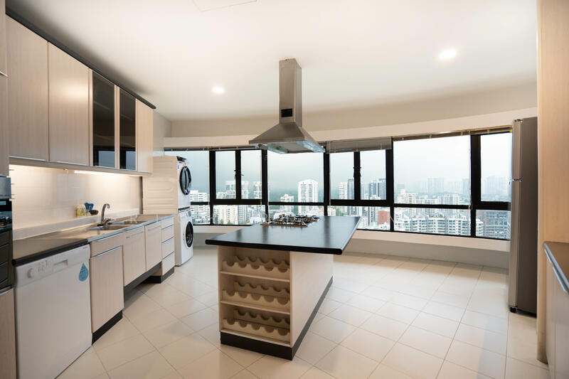 Bright aircditioned kitchen