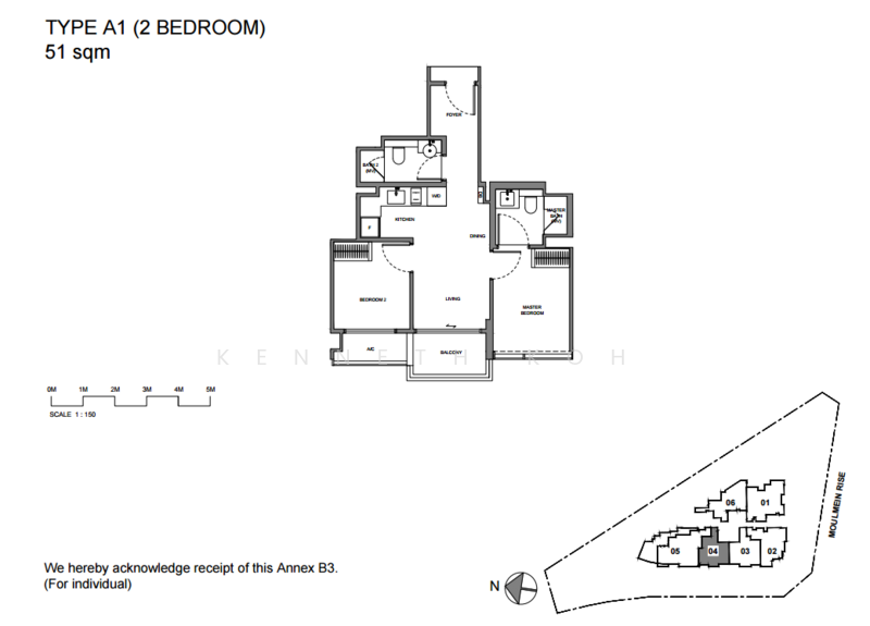 Neu at Novena, 27 Moulmein Rise, 2 Bedrooms, 549 sqft, Condominium For Rent, by Kenneth Koh, 25485378 - PropertyGuru.com.sg