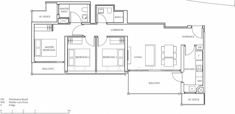Jui Residences, 1177 Serangoon Road, 3 Bedrooms, 1,001 sqft, Condominium For Rent, by Rebecca Chua, 25489194 - PropertyGuru.com.sg