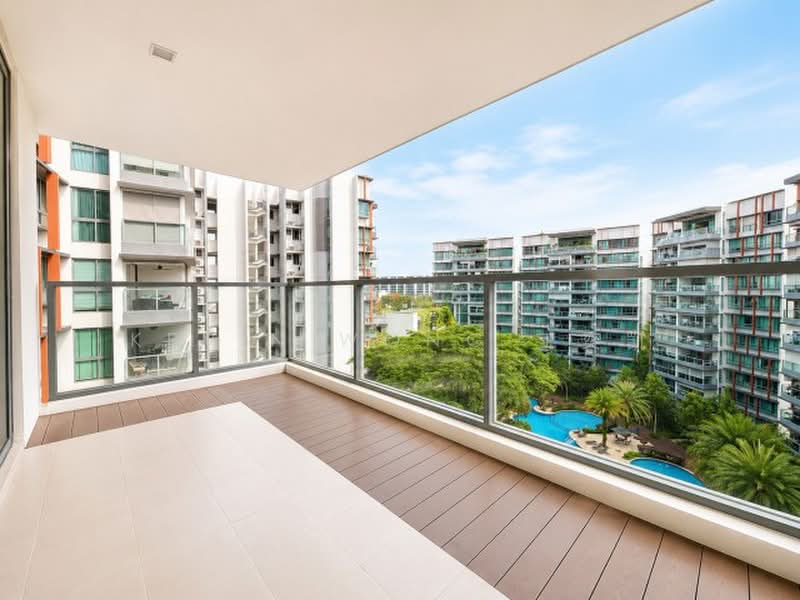Double Bay Residences, 21 Simei Street 4, 3 Bedrooms, 1,313 sqft, Condominium For Rent, by Kevin Wong 王奕凯, 25489276 - Balcony - PropertyGuru.com.sg