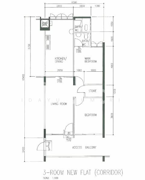256 Bukit Batok East Avenue 4, 256 Bukit Batok East Avenue 4, 2 Bedrooms, 742 sqft, HDB Flat For Rent, by Idayu Jumari, 25490602 - PropertyGuru.com.sg