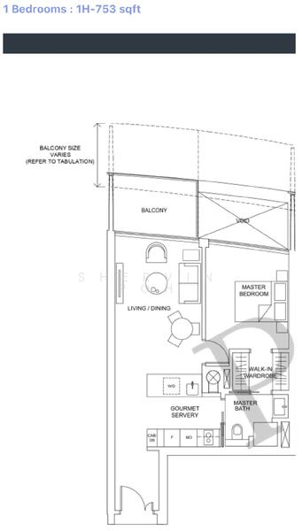 Marina One, Marina Way, 1 Bedroom, 753 sqft, Condominium For Rent, by Shervin Poh, 25491096 - PropertyGuru.com.sg
