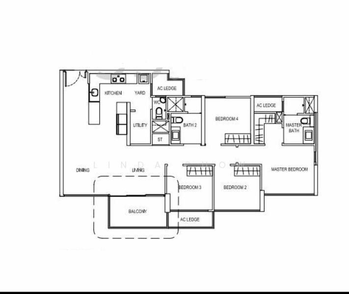 J Gateway, Boon Lay / Jurong / Tuas, 4 Bedrooms, 1,206 sqft, Condominium For Rent, by Linda Chow, 25493725 - PropertyGuru.com.sg