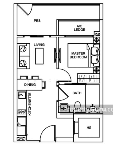 Novena Regency, 277 Thomson Road, 1 Bedroom, 495 sqft, Apartment For Rent, by Nancy Lim, 25494074 - PropertyGuru.com.sg