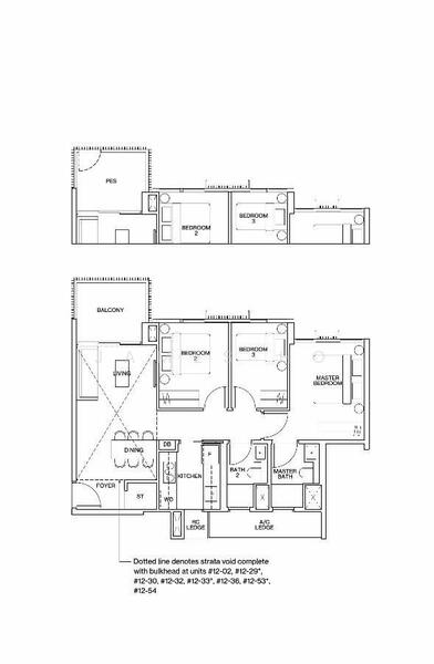 KI Residences At Brookvale, 14 Brookvale Drive, Clementi Park / Upper Bukit Timah, 3 Bedrooms, 861 sqft, Condominium For Rent, by James Ho, 25496051 - PropertyGuru.com.sg