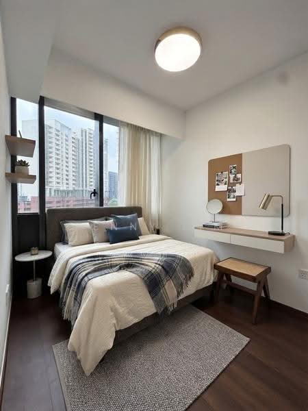 Lentor Modern, 3 Lentor Central, Mandai / Upper Thomson, 2 Bedrooms, 732 sqft, Condominium For Sale, by Penny Lim, 25497177 - Bedroom - PropertyGuru.com.sg