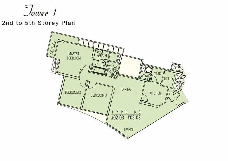 Rafflesia Condo, 31 Bishan Street 21, 3 Bedrooms, 1,216 sqft, Condominium For Rent, by Vernon Sun, 25499740 - PropertyGuru.com.sg