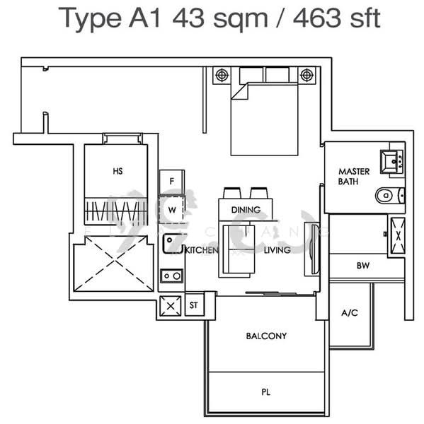 Trevista, 21 Lorong 3 Toa Payoh, Studio, 463 sqft, Condominium For Rent, by Ella Chang 张慧媄, 25504822 - PropertyGuru.com.sg
