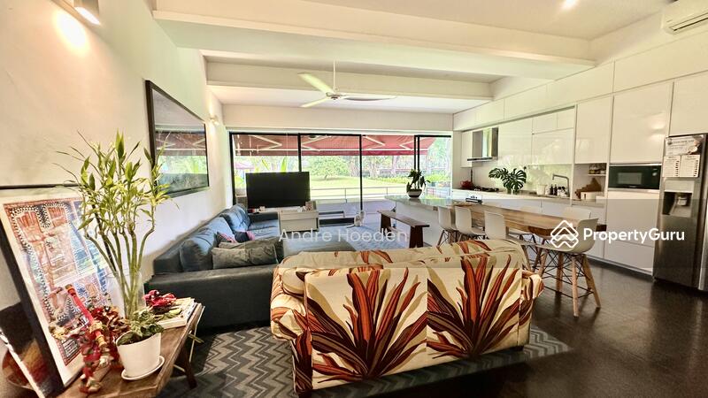 Living Room with open kitchen