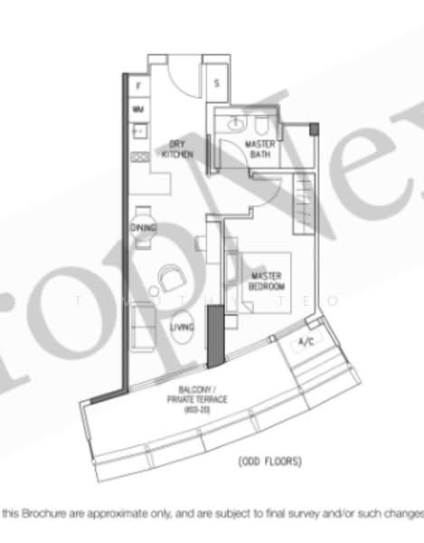 DUO Residences, 1 Fraser Street, 1 Bedroom, 667 sqft, Apartment For Rent, by Timothy Teo, 25505493 - PropertyGuru.com.sg