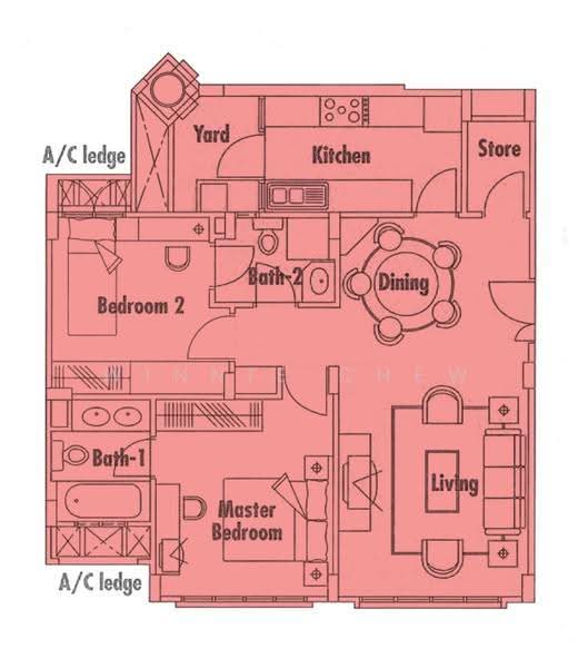 Changi Green, 712 Upper Changi Road East, Bedok / Upper East Coast, 2 Bedrooms, 872 sqft, Condominium For Rent, by Winnie Chew, 25506616 - PropertyGuru.com.sg