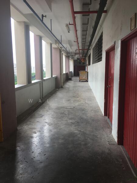 Richfield Industrial Centre, 122 Eunos Avenue 7, 1,593 sqft, Light Industrial (B1) For Rent, by Walter Lau, 25506693 - Typical Common corridor - Clean & NO obstruction - CommercialGuru.com.sg