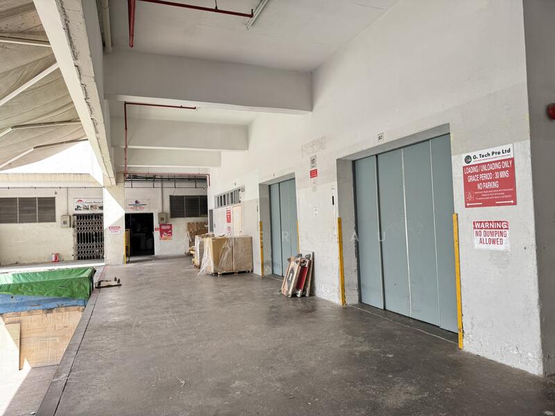 Richfield Industrial Centre, 122 Eunos Avenue 7, 1,593 sqft, Light Industrial (B1) For Rent, by Walter Lau, 25506693 - Cargo bay area Ground floor - CommercialGuru.com.sg