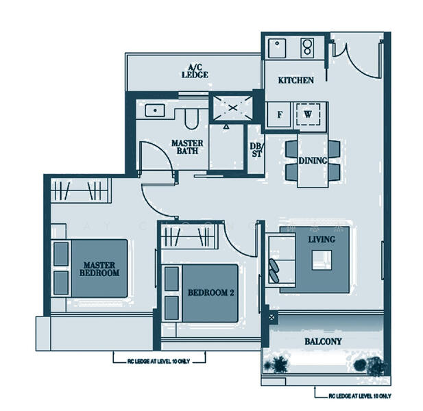 Botanique at Bartley, 231 Upper Paya Lebar Road, 2 Bedrooms, 657 sqft, Condominium For Rent, by Jay Choong 钟志杰, 25507295 - PropertyGuru.com.sg