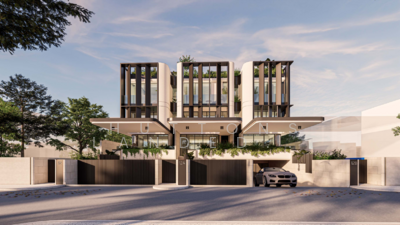 For Sale - Brand New 2.5 Sty Fh Corner Terrace With Basement, Mezzanine, Lift n Pool