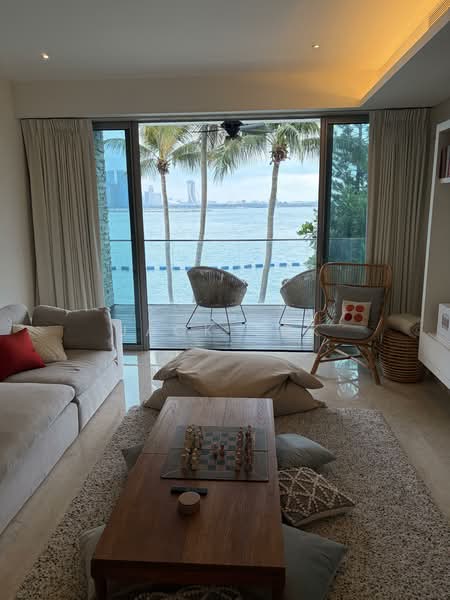 The Azure, 201 Ocean Drive, 3 Bedrooms, 1,668 sqft, Condominium For Sale, by Jack Tok, 25509067 - Living Room - PropertyGuru.com.sg
