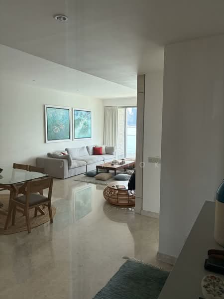The Azure, 201 Ocean Drive, 3 Bedrooms, 1,668 sqft, Condominium For Sale, by Jack Tok, 25509067 - Living Room - PropertyGuru.com.sg