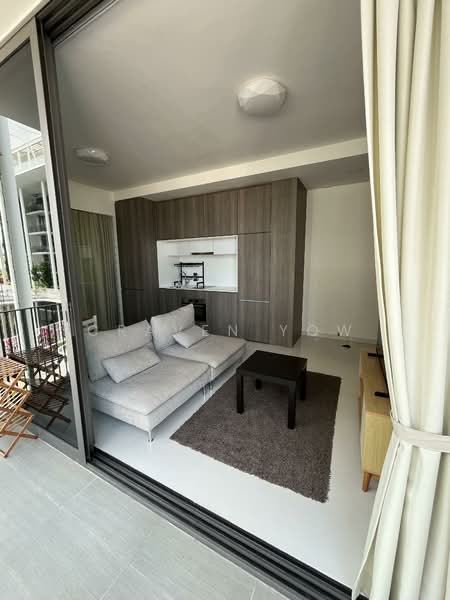 The Tembusu, 107 Tampines Road, 1 Bedroom, 474 sqft, Condominium For Rent, by Craven Yow, 25510999 - Living Room - PropertyGuru.com.sg